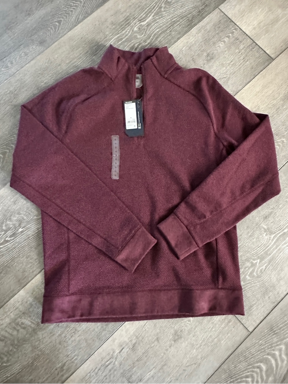 VRST RECHARGE PEBBLE Mens 1/4 Zip sweater